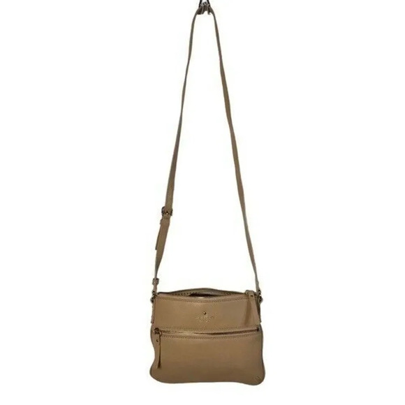 Kate Spade Cobble Hill Ellen Light Brown Crossbody Bag - Picture 1 of 4